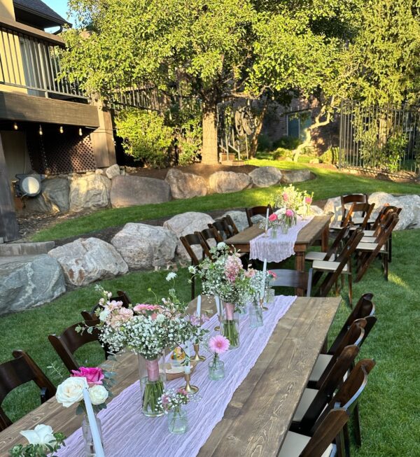 Wood Farmhouse Table
