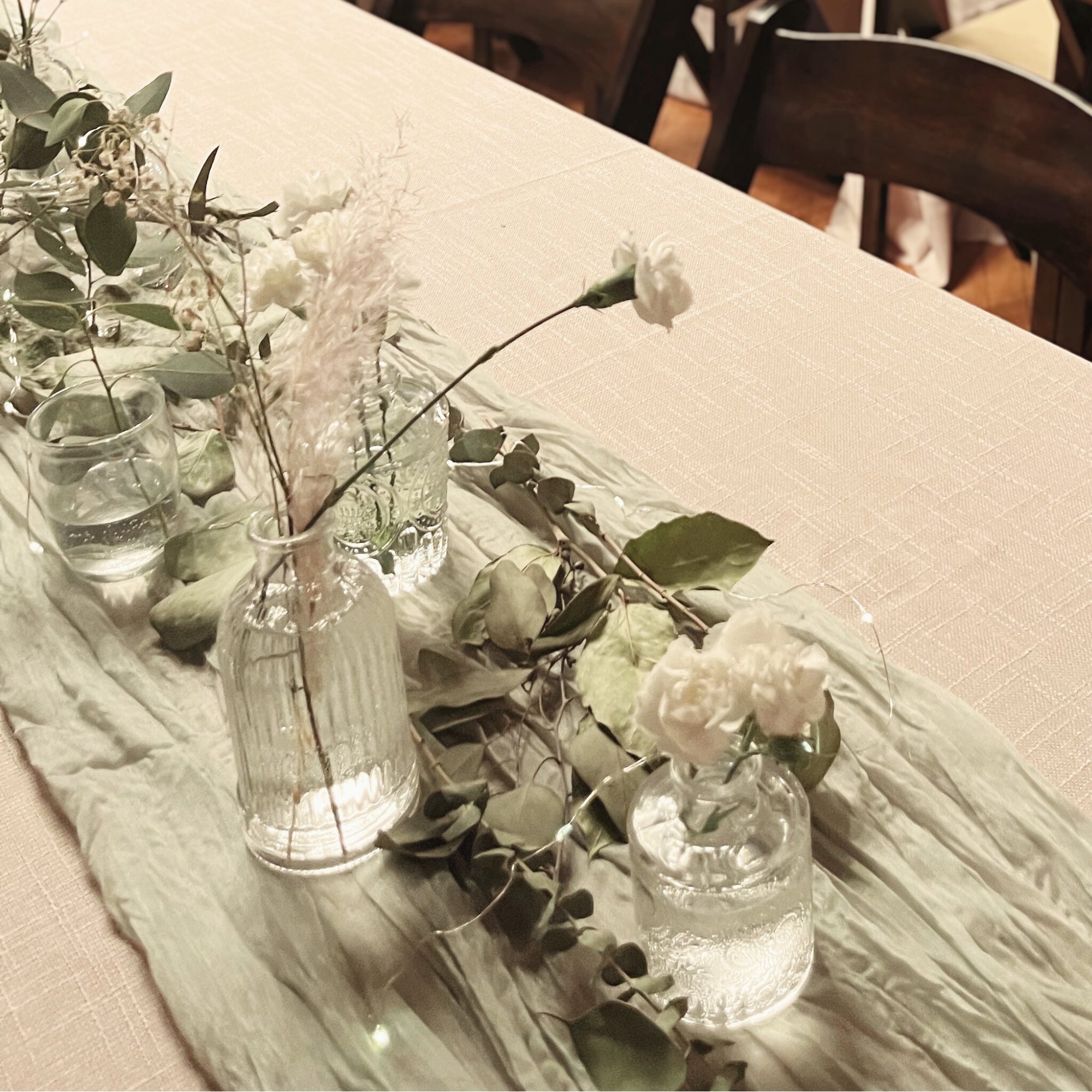 Cheesecloth Table Runner
